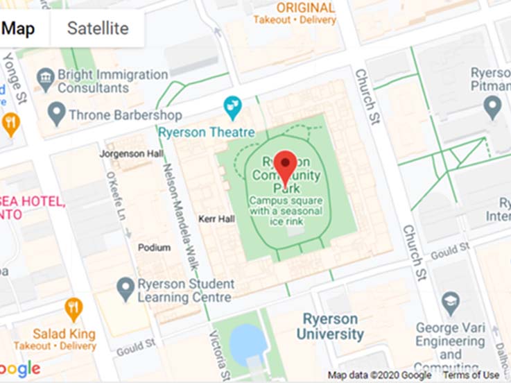 Tmu Rac Map How to Find Us - Toronto Met Architectural Science Day Camps - Toronto ...