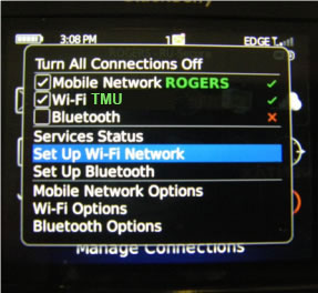 Select Set Up Wi-Fi Network