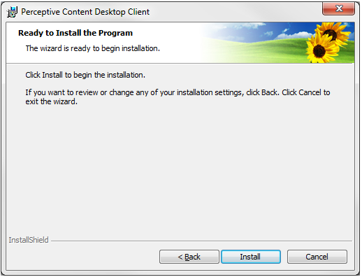 Click Install to begin installation