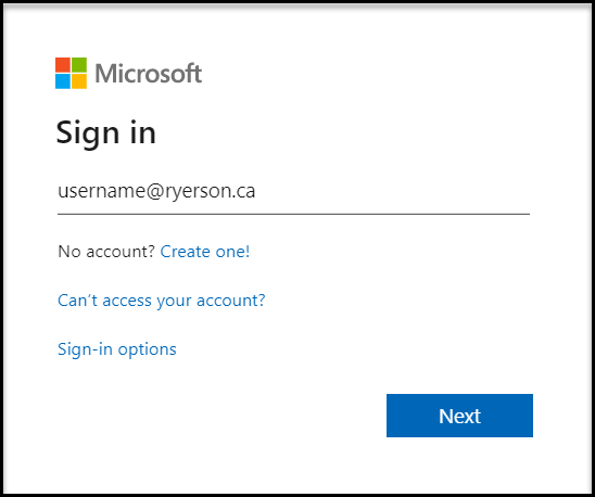MFA Microsoft Sign-in
