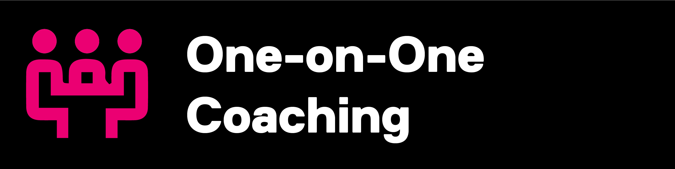 1-on-1 coaching