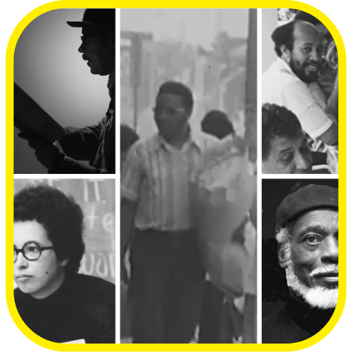Film stills from the Akua Benjamin Legacy Project documentaries