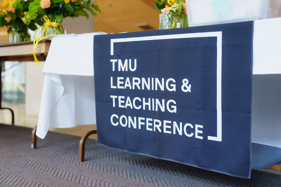A table banner that says TMU Learning 