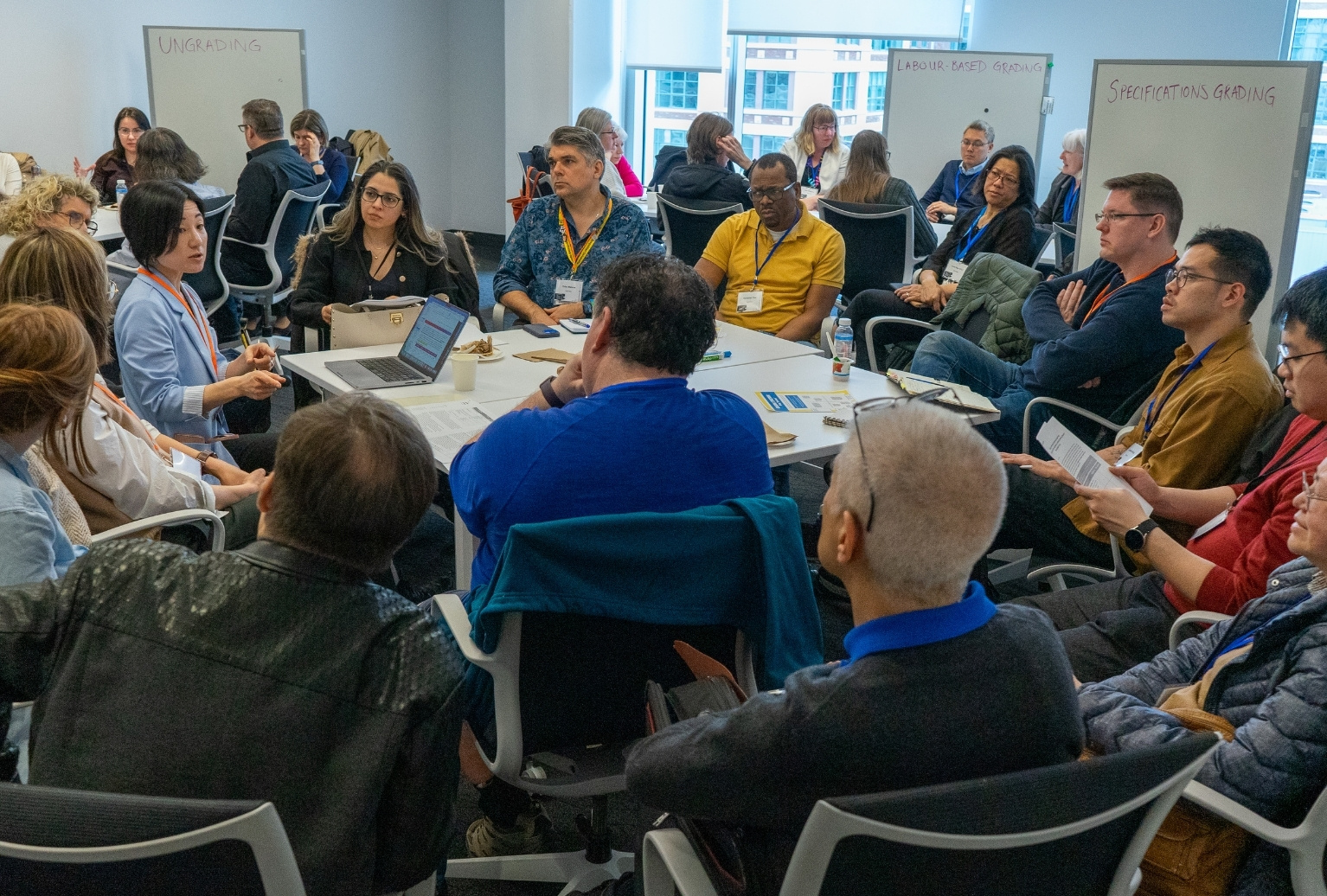 Attendees listening in on a session at the 2026 Learning and Teaching Conference.