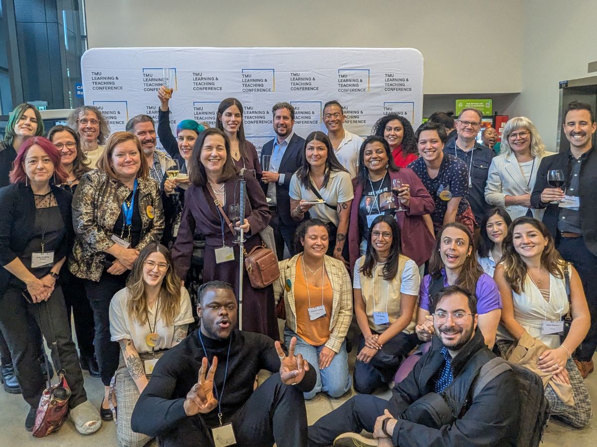 The OVPA / CELT team poses at the end of the 2025 Learning and Teaching Conference