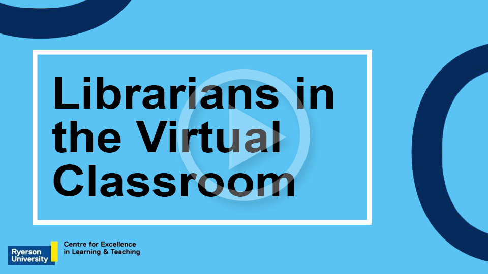 Librarians in the Virtual Classroom