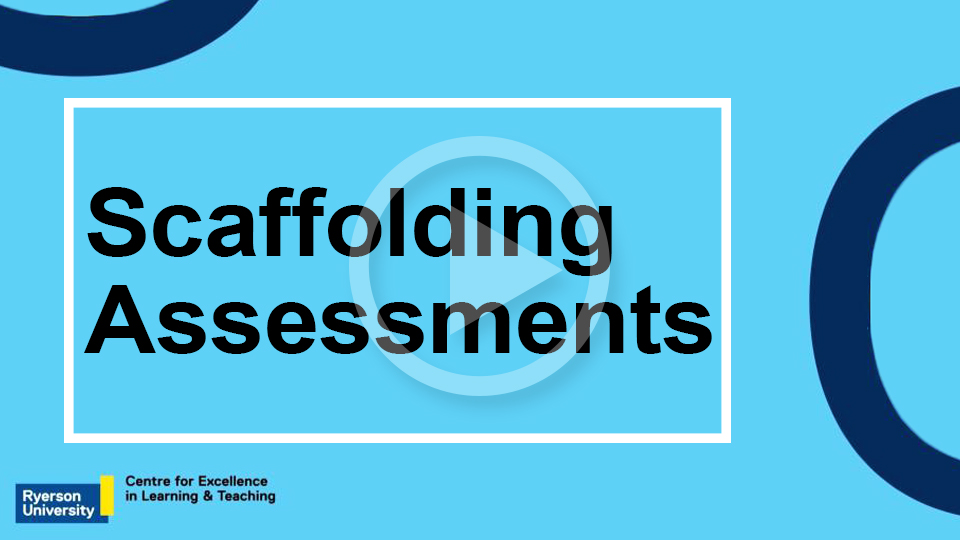 Scaffolding Assessments