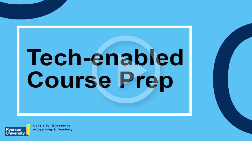 Tech-enabled Course Prep 