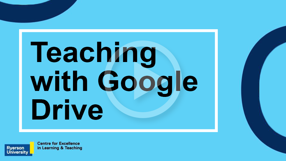 Teaching with Google Drive