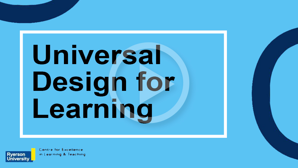 Universal Design for Learning