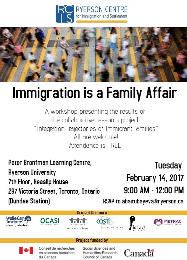 Immigration is a Family Affair poster