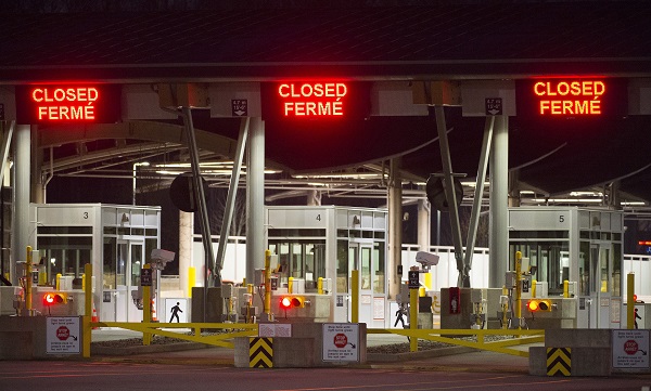 COVID US Cda Border 20200320