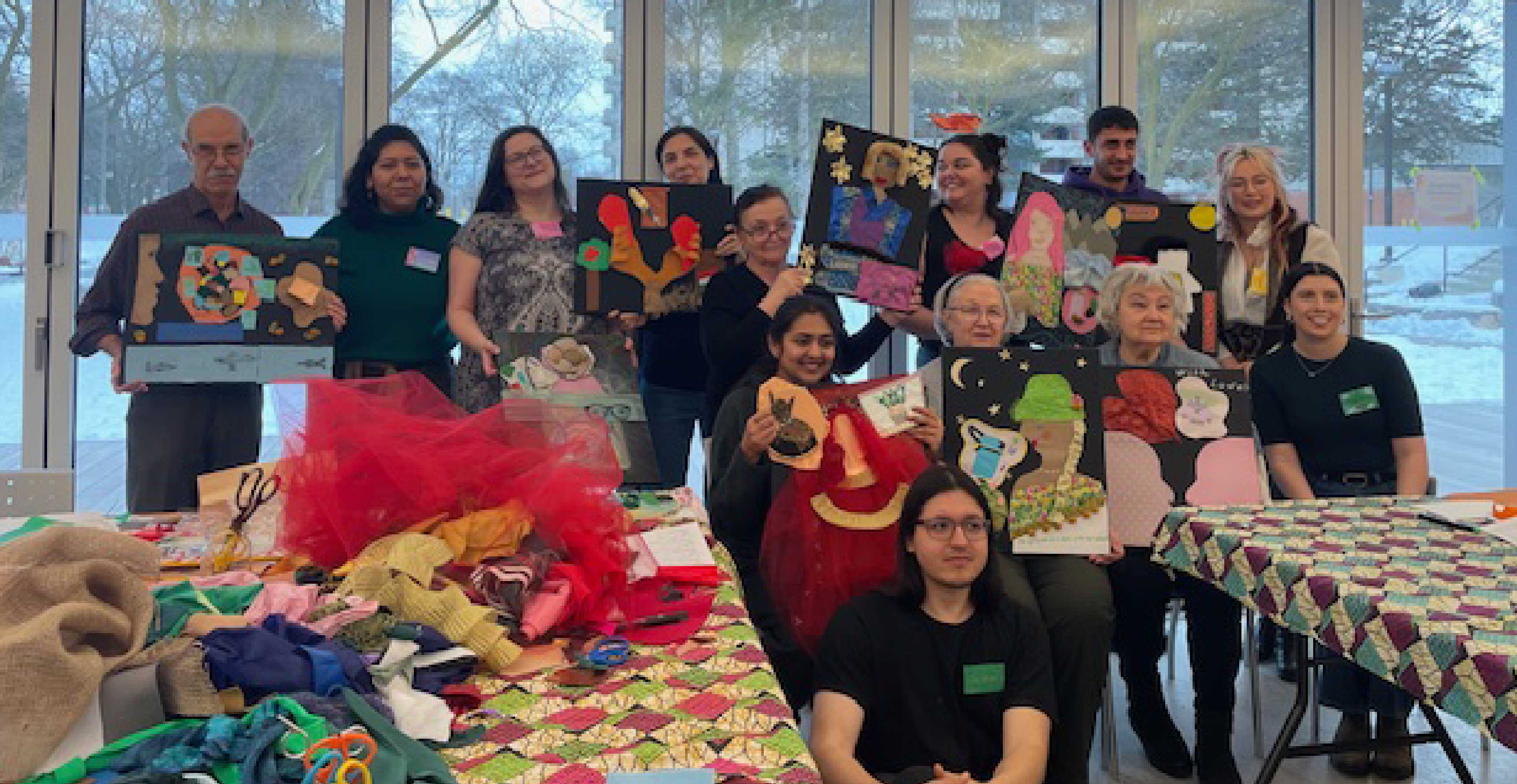 Mabelle Arts participants group photo