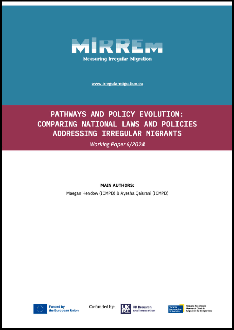 Comparing national laws and policies addressing irregular migrants