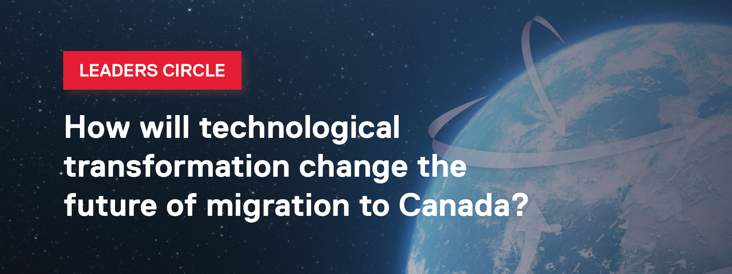 How will technological transformation change the future of migration to Canada? banner