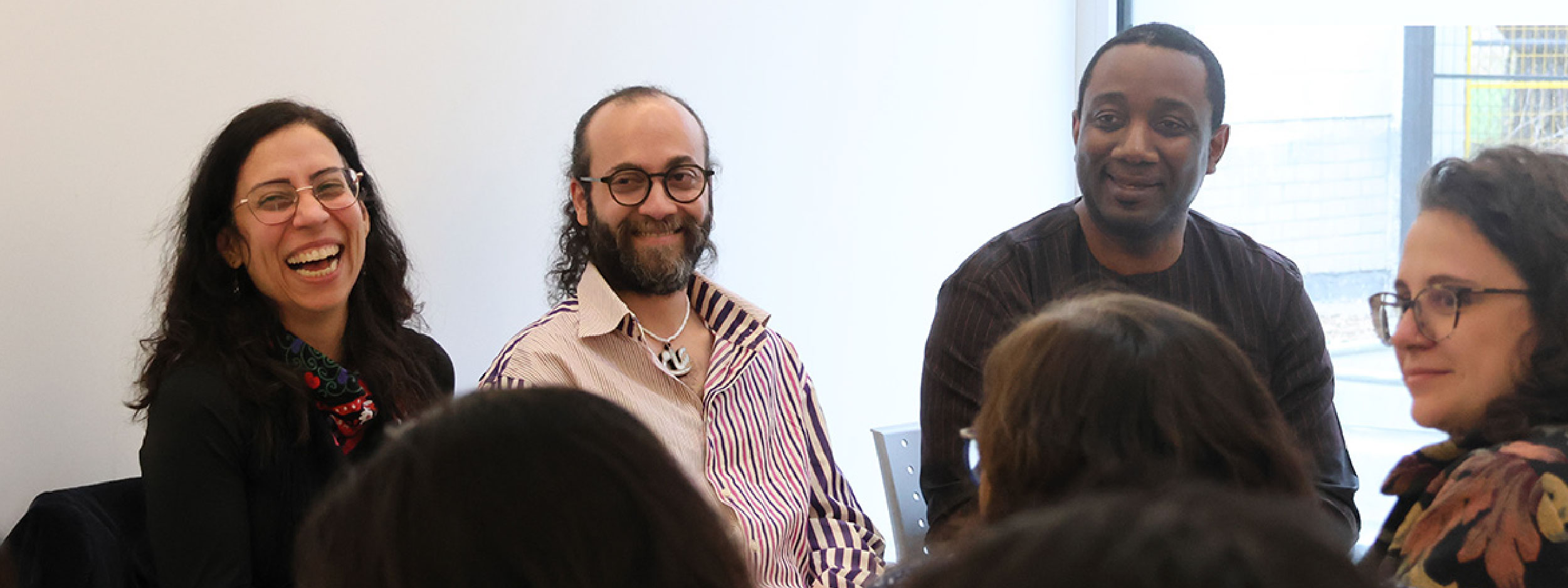 Anna Triandafyllidou welcomes guests to STIAS