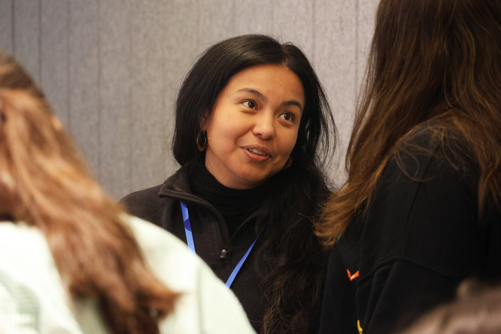 Winter School participants sitting in a conference room