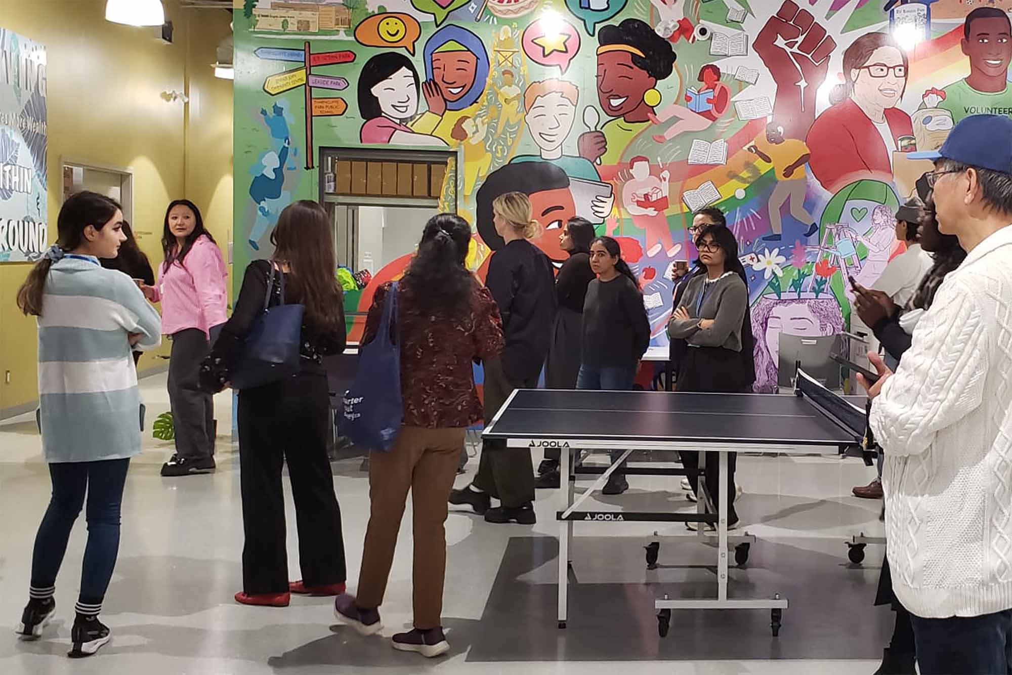 Winter School participants visiting TNO