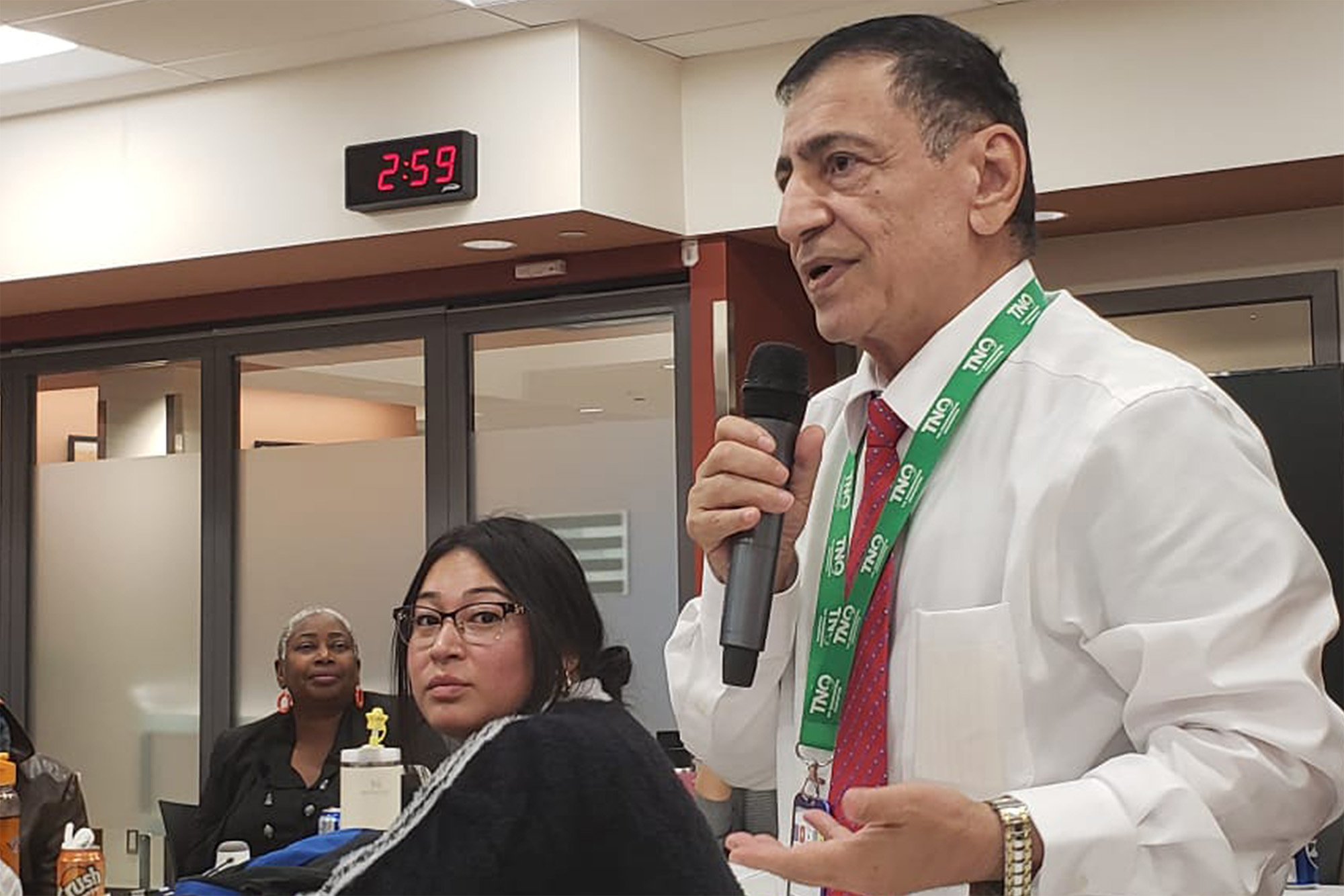 Winter School participants visiting TNO