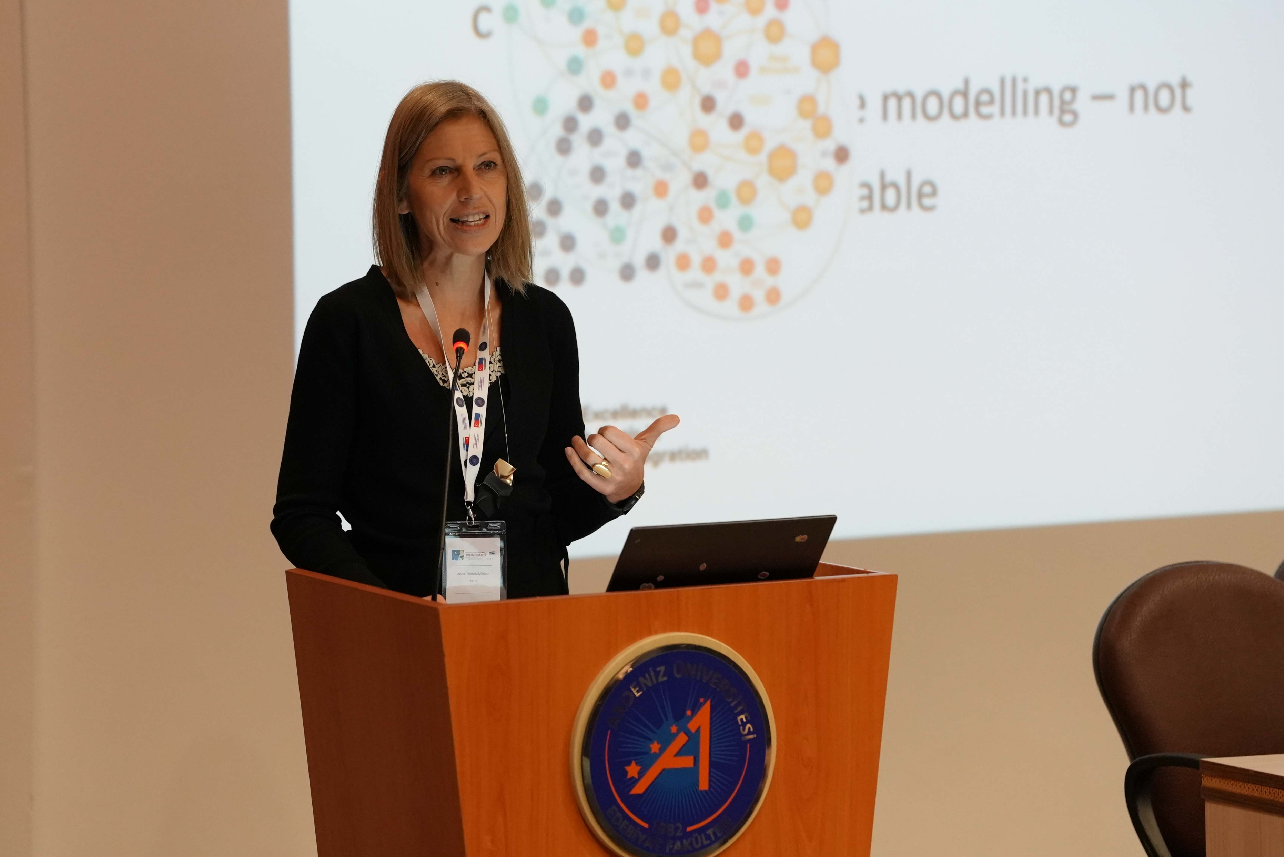 Anna Triandafyllidou gives a keynote