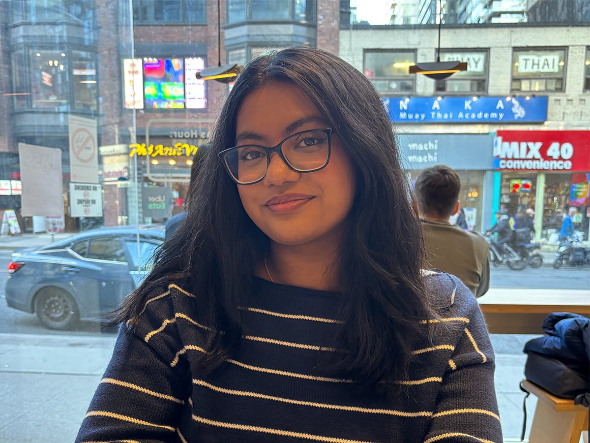 Photo of student award winner, Thanesha Arulneswaran