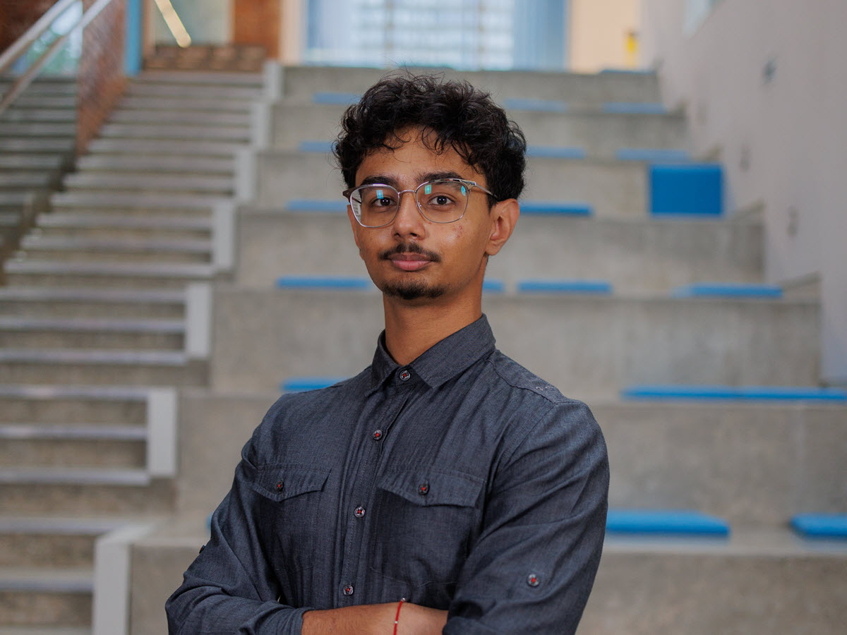 Photo of the award winner, Vansh Hira