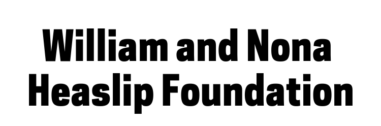 William and Nona Heaslip Foundation Logo