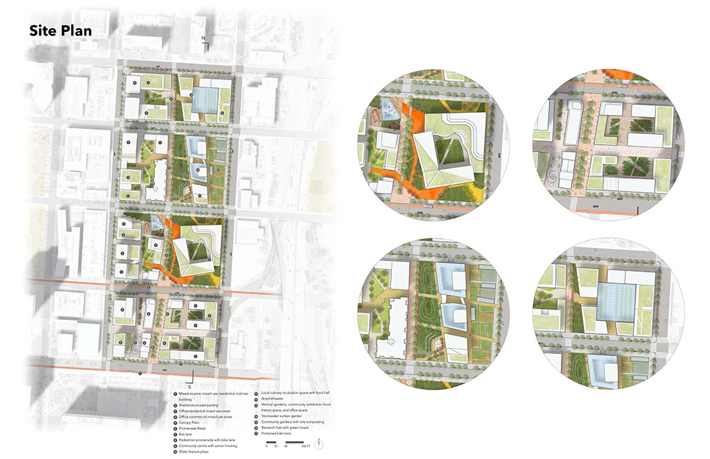 Rendering from winning student proposal