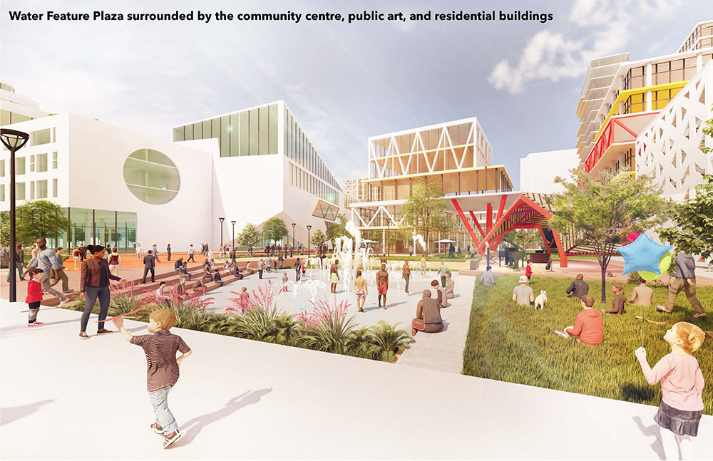 Rendering from winning student proposal