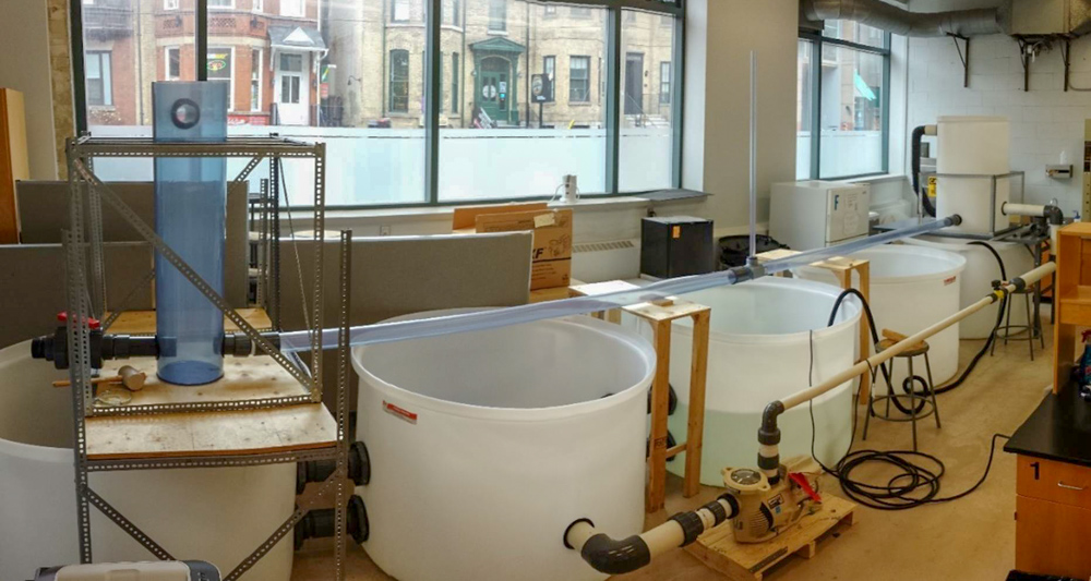 The hydraulic engineering lab