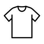 Icon of a white t-shirt