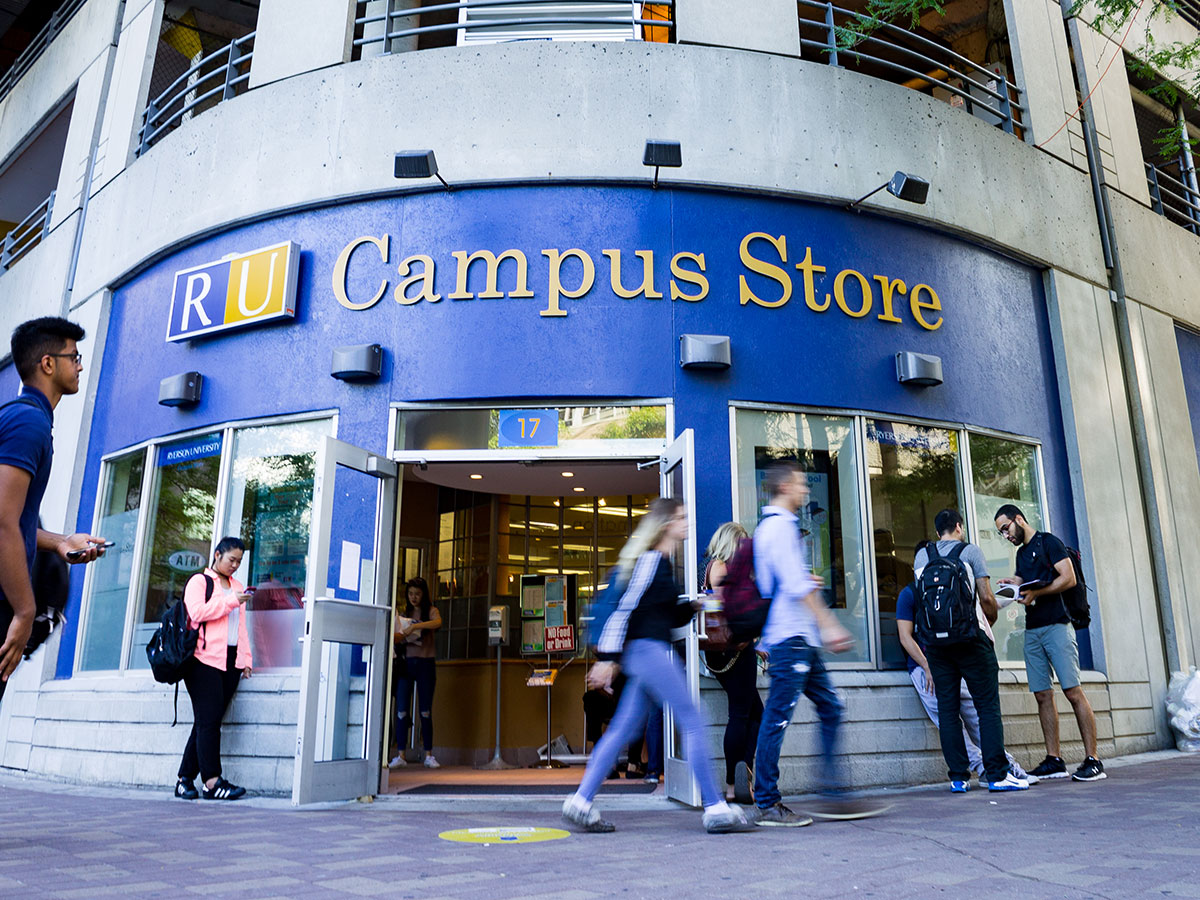 Learn more about convocation memorabilia from the Ryerson Campus Store