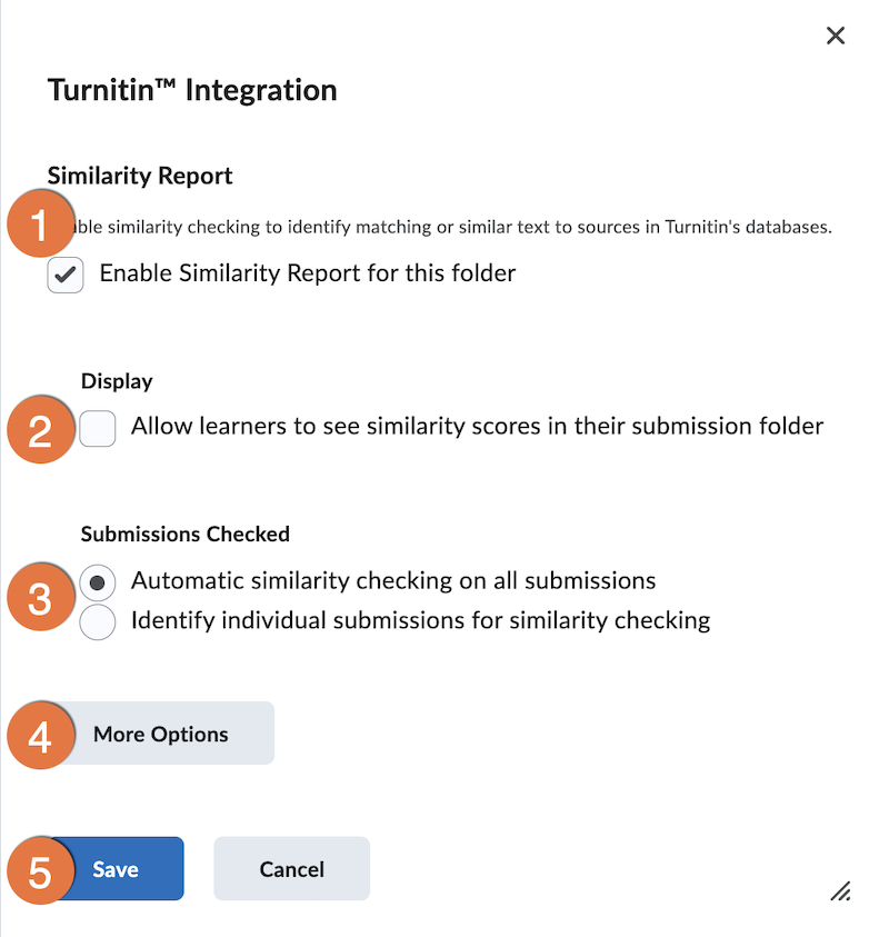 what is a good score for turnitin