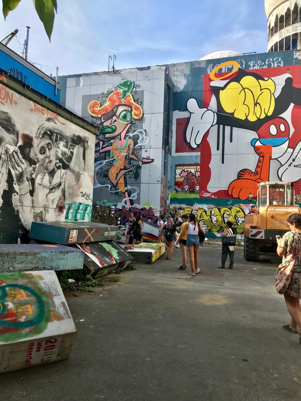 Teufelsberg grounds in Berlin.