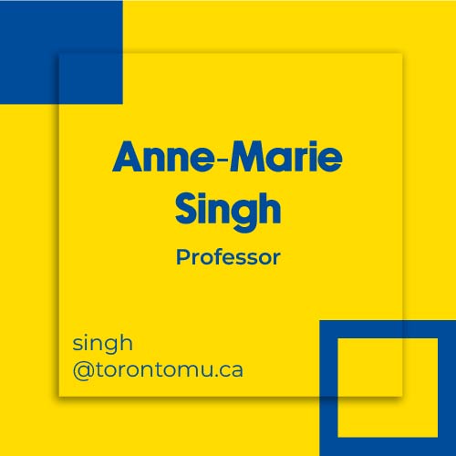 Anna-Marie Singh, Associate Professor