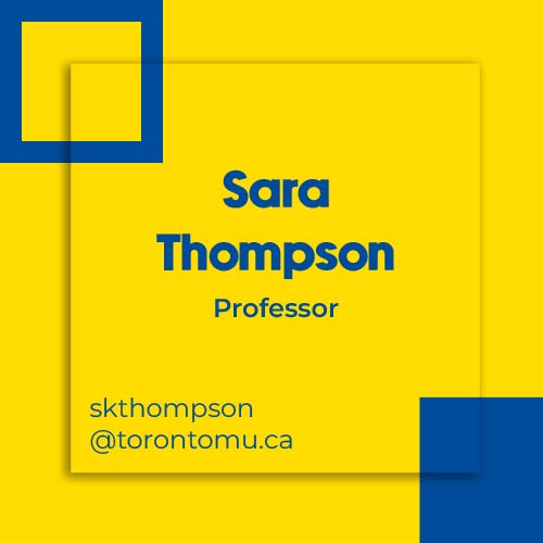Sara Thompson, Professor