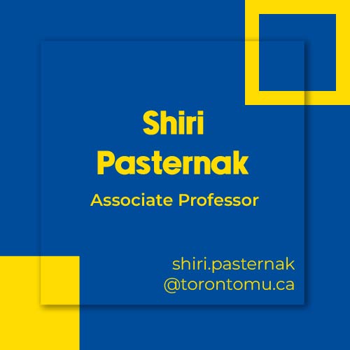 Shiri Pasternak, Assistant Professor