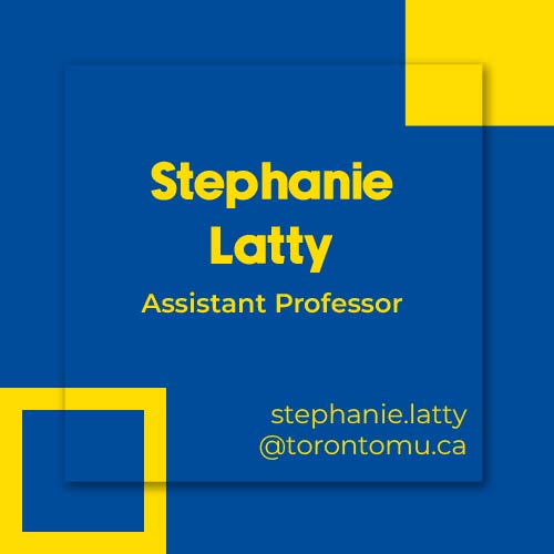 Stephanie Latty, Assistant Professor