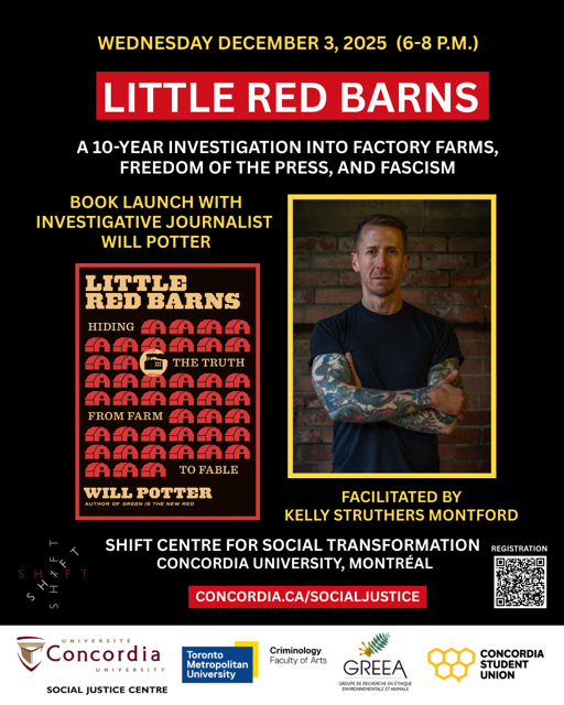 Book launch with investigative journalist Will Potter