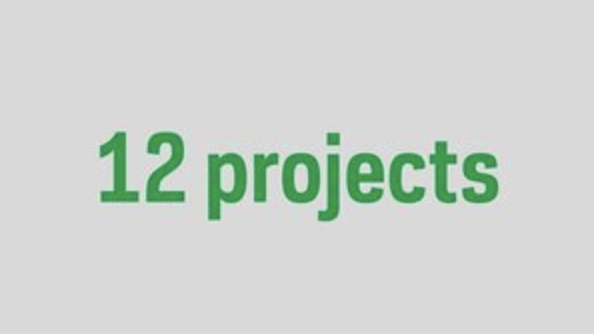 12 projects