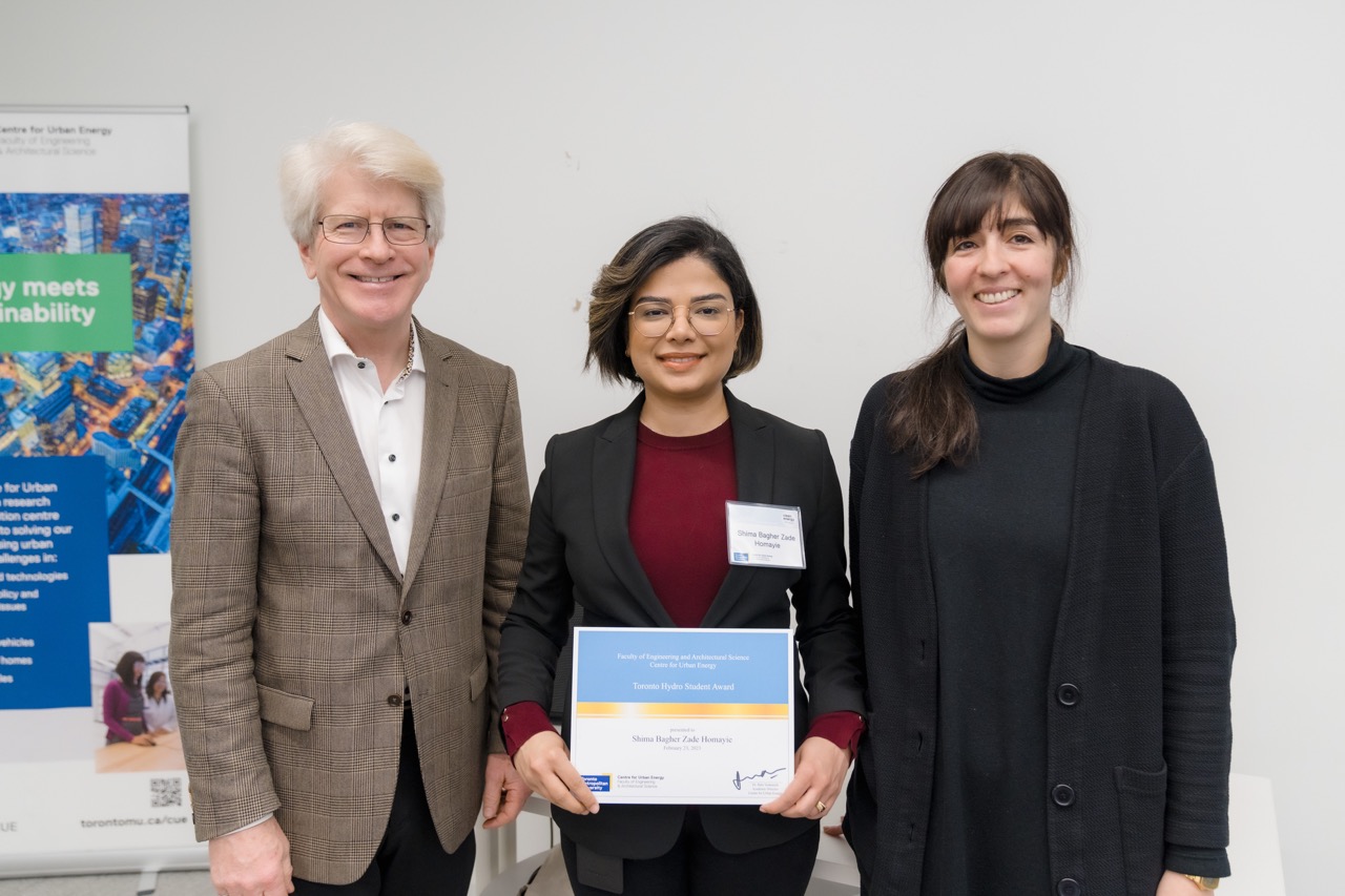 Award winner Shima Bagher Zade Homayie