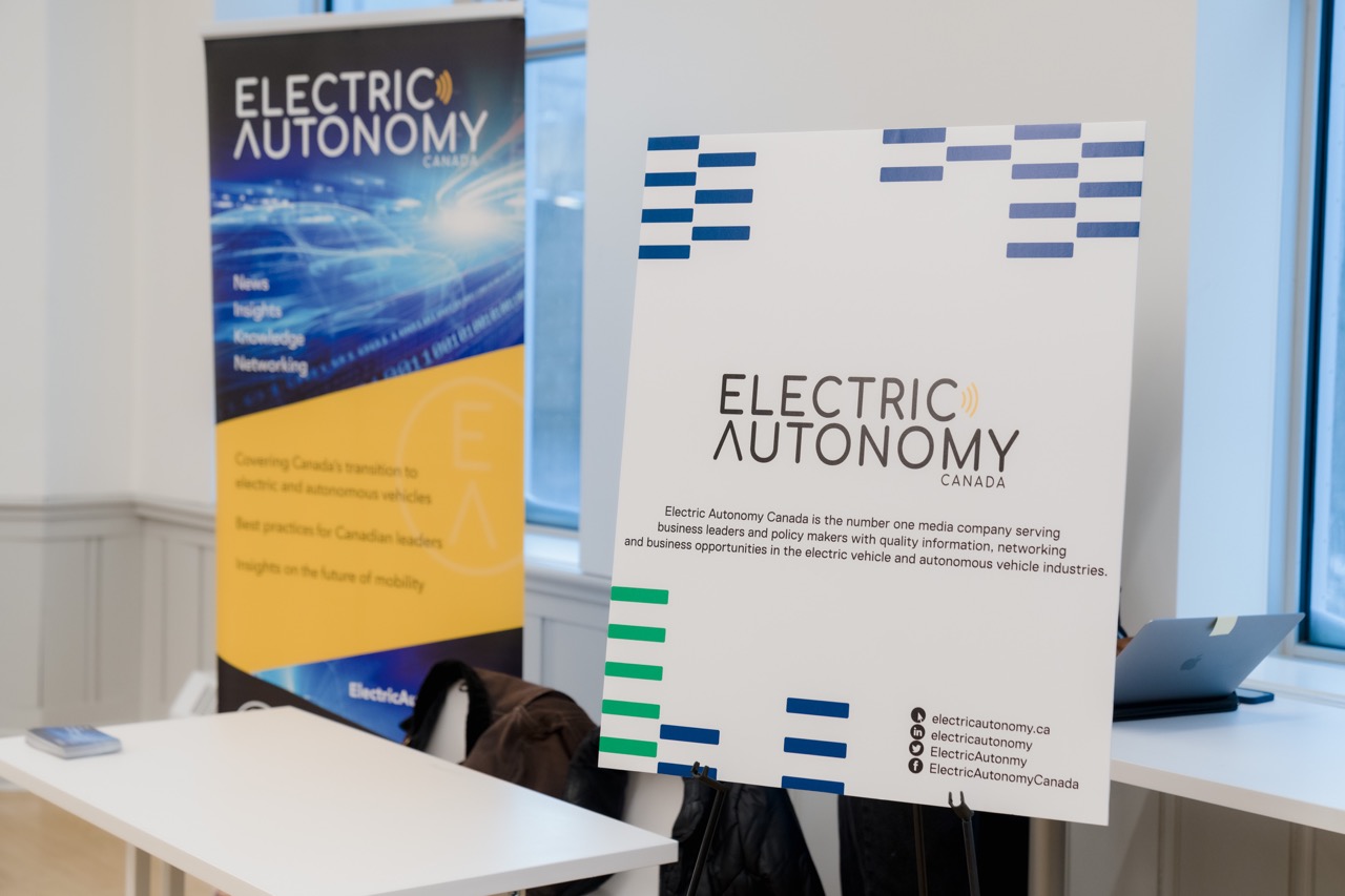 Electric Autonomy signage