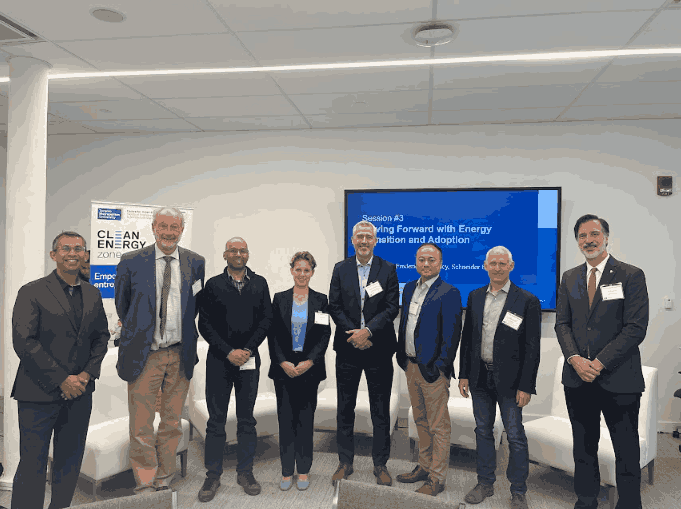 Group photo of panelists at the Energy Transition Workshop