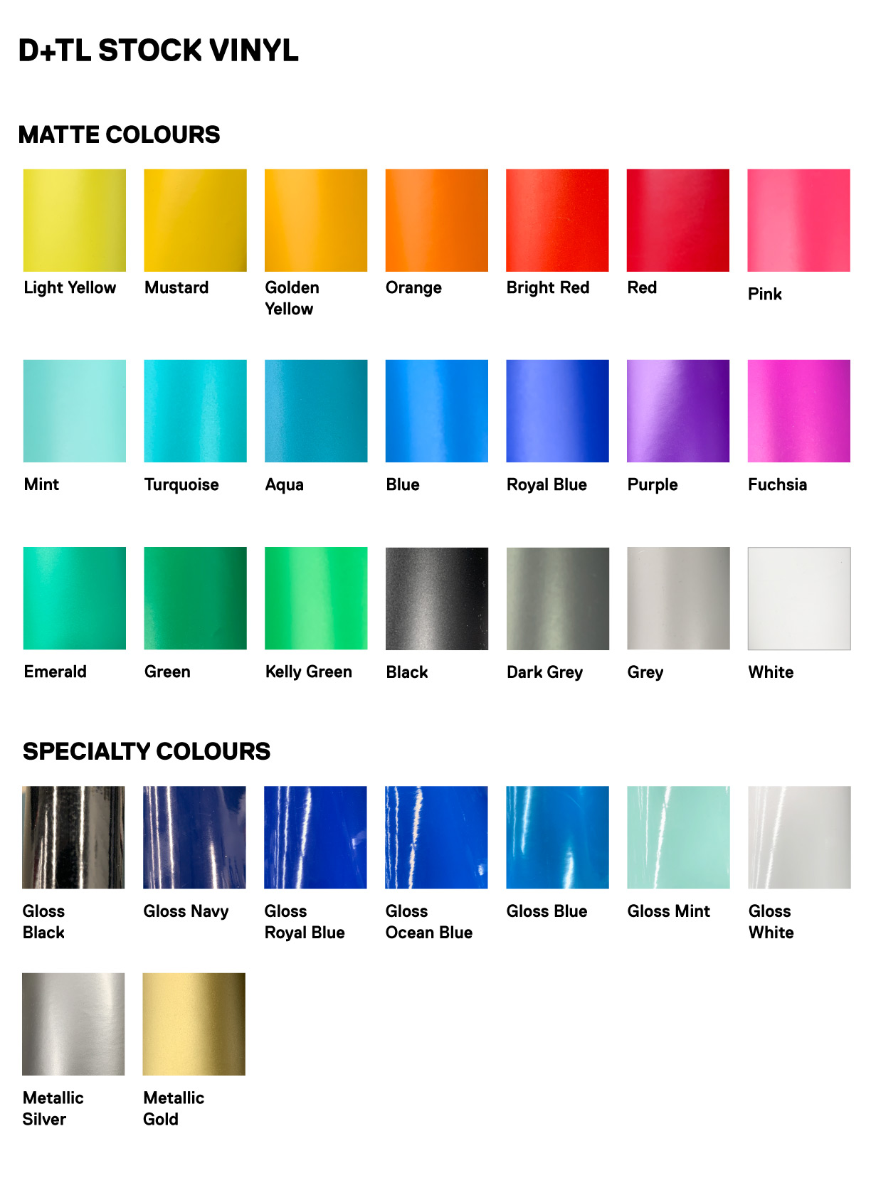 Design + Technology Stock Vinyl