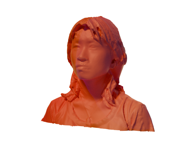 Red 3D Scan of Claire Yen