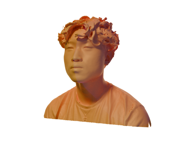 Red 3D Scan of Joshua Law 