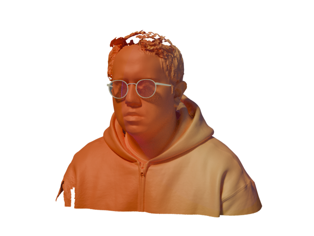 Red 3D Scan of A Nirjor Biswas