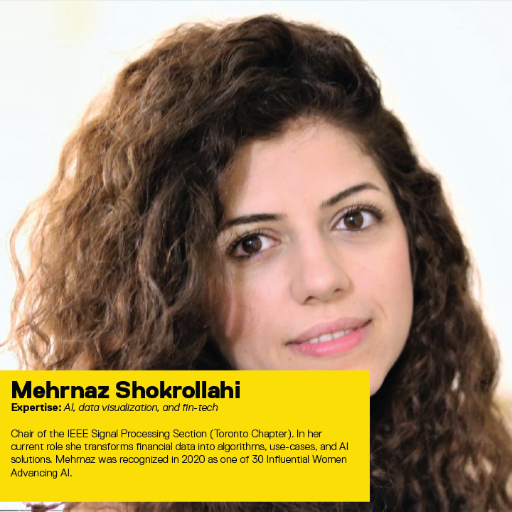 Mehrnaz Shokrollahi: AI, data visualization, and fin-tech