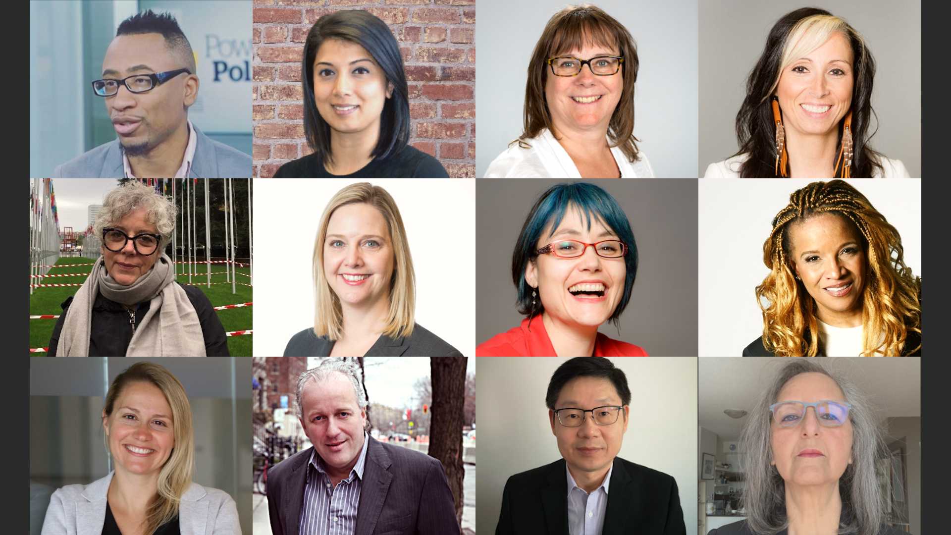 Grid of headshots of the conferences’ speakers.