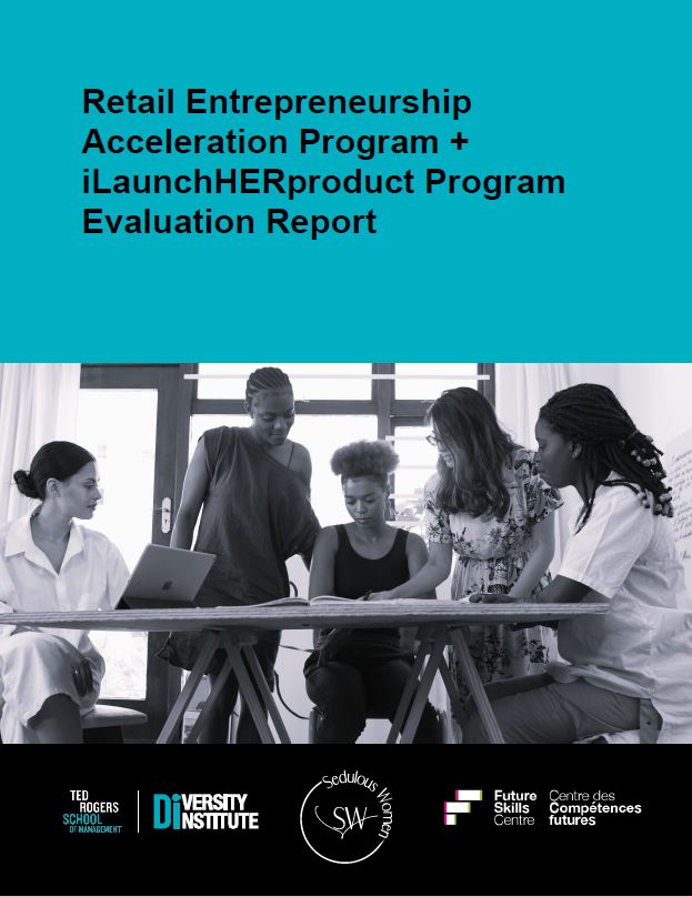 A report cover featuring a person planting a plant.